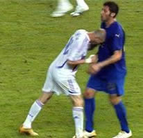 cabezazo de Zidane a Matterazzi