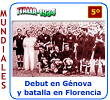 España en el Mundial de Italia 1934