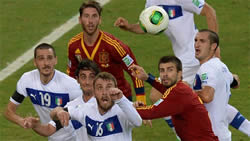 España vs Italia